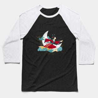 Chang'e, the Chinese Goddess of the Moon Baseball T-Shirt